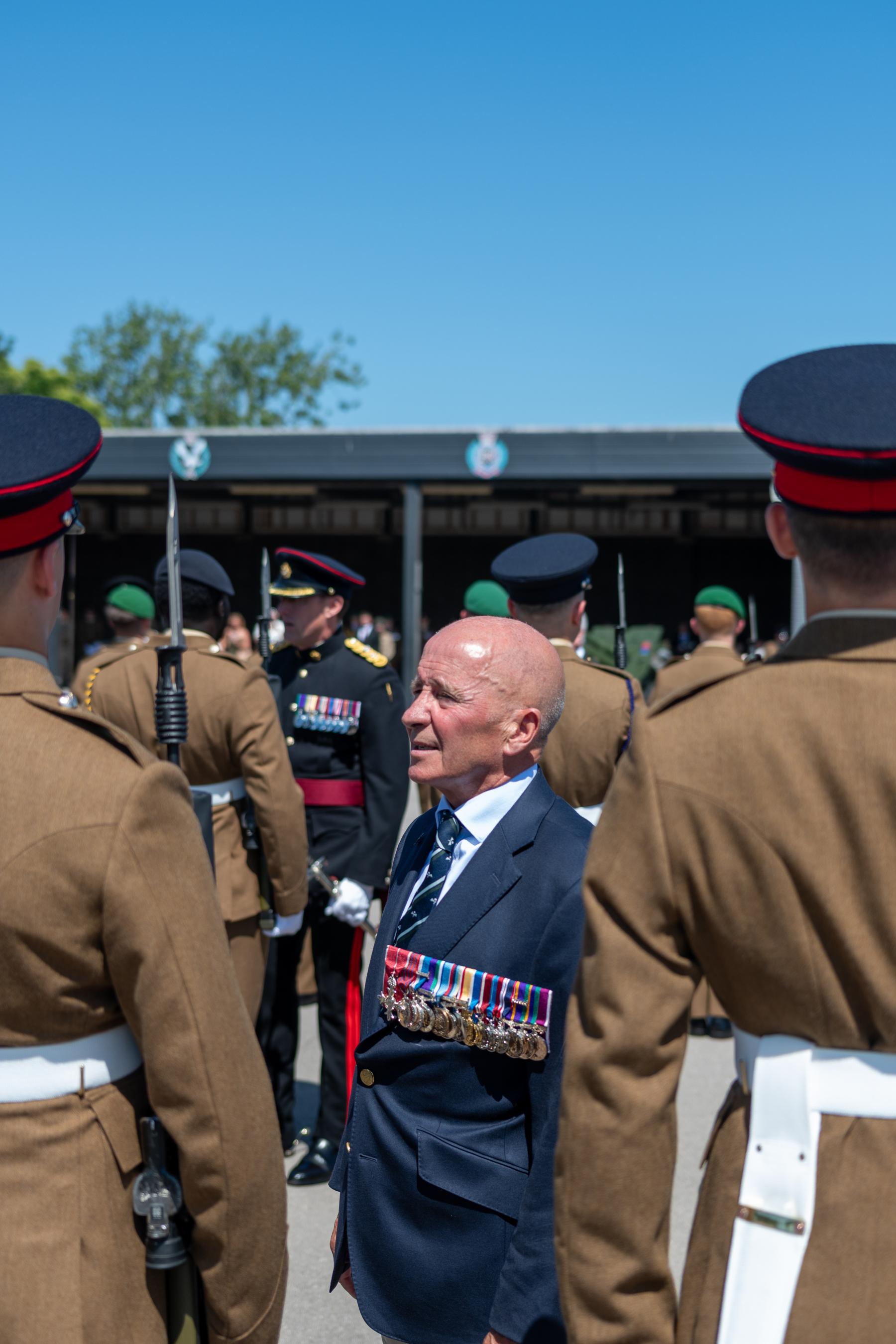 1 (Fowler) Squadron Final Pass Off Parade at Pirbright